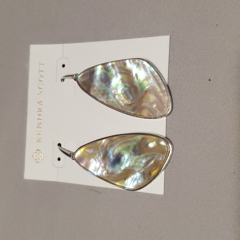 McKenna Silver Drop Earrings